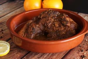 cerdo asado en cazuela