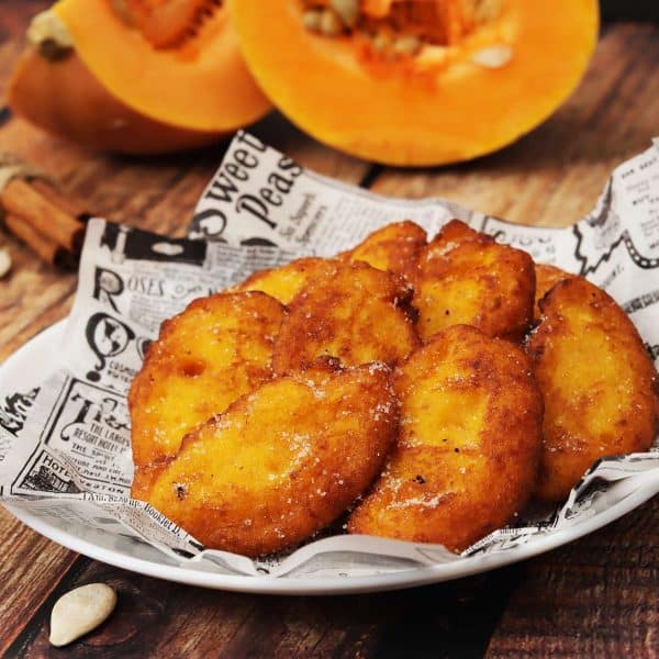 frituras de calabaza
