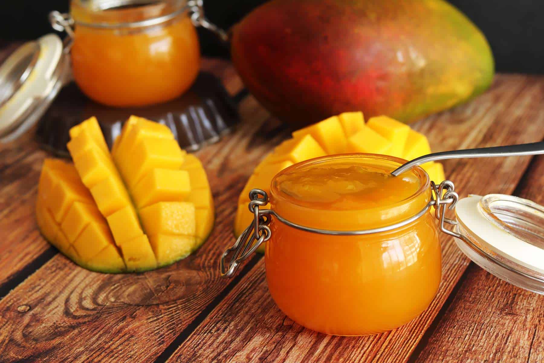 receta mermelada de mango