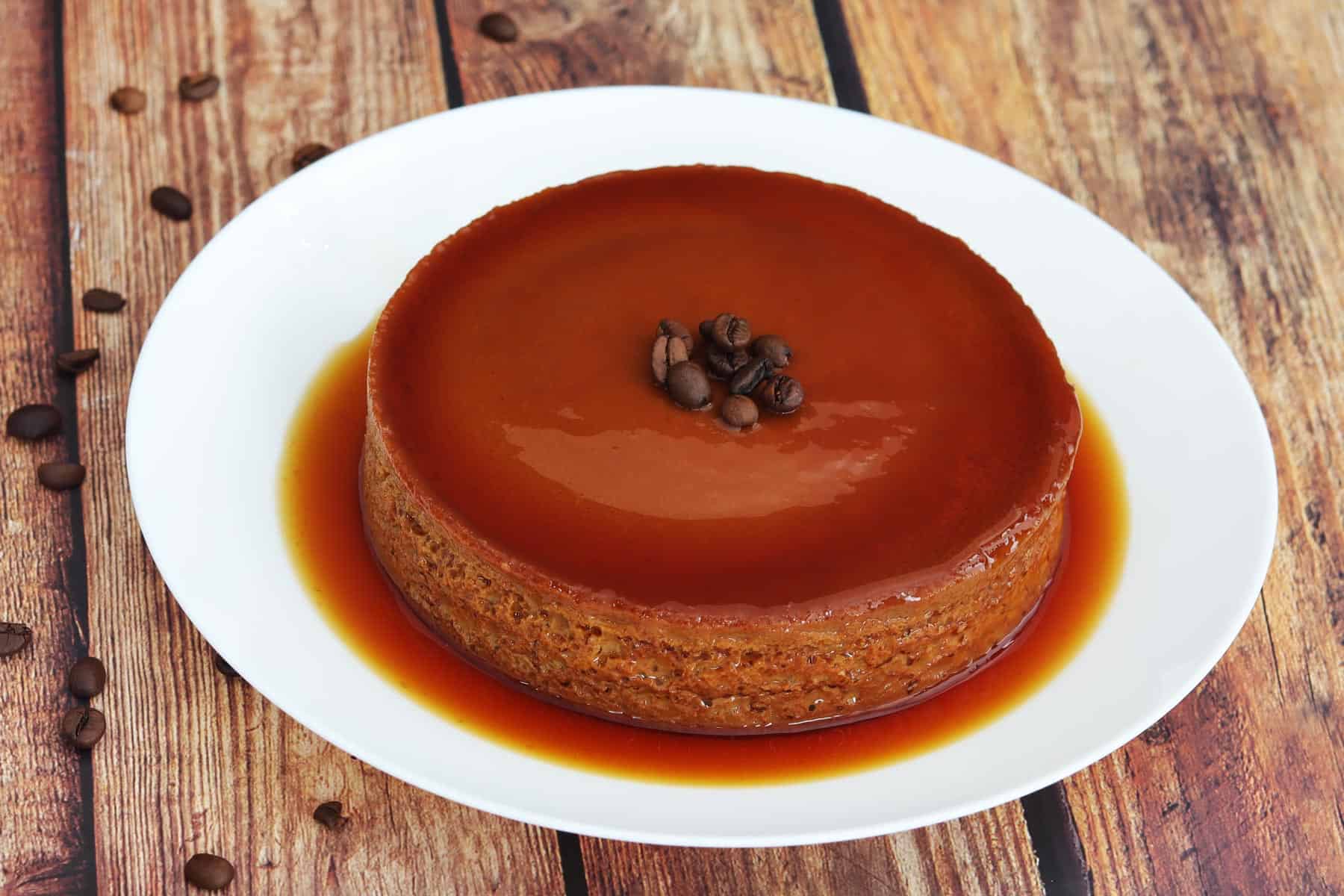 flan de cafe