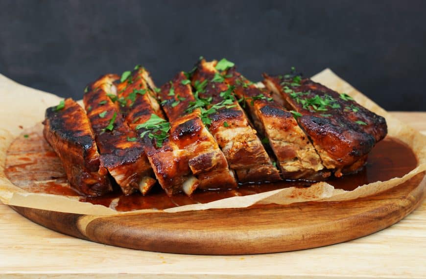 costillas en salsa barbacoa