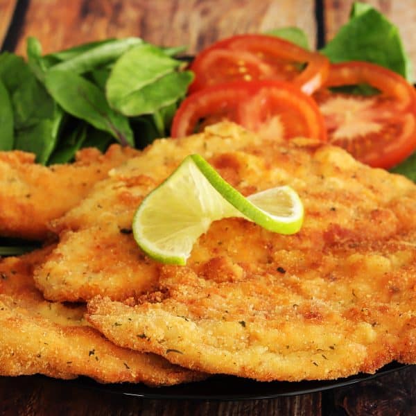 milanesa de pollo