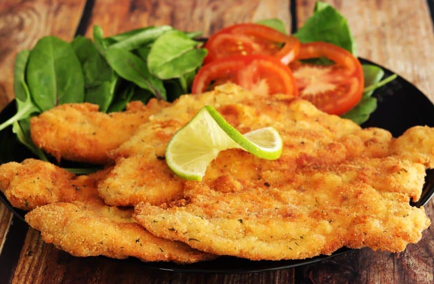 milanesa de pollo