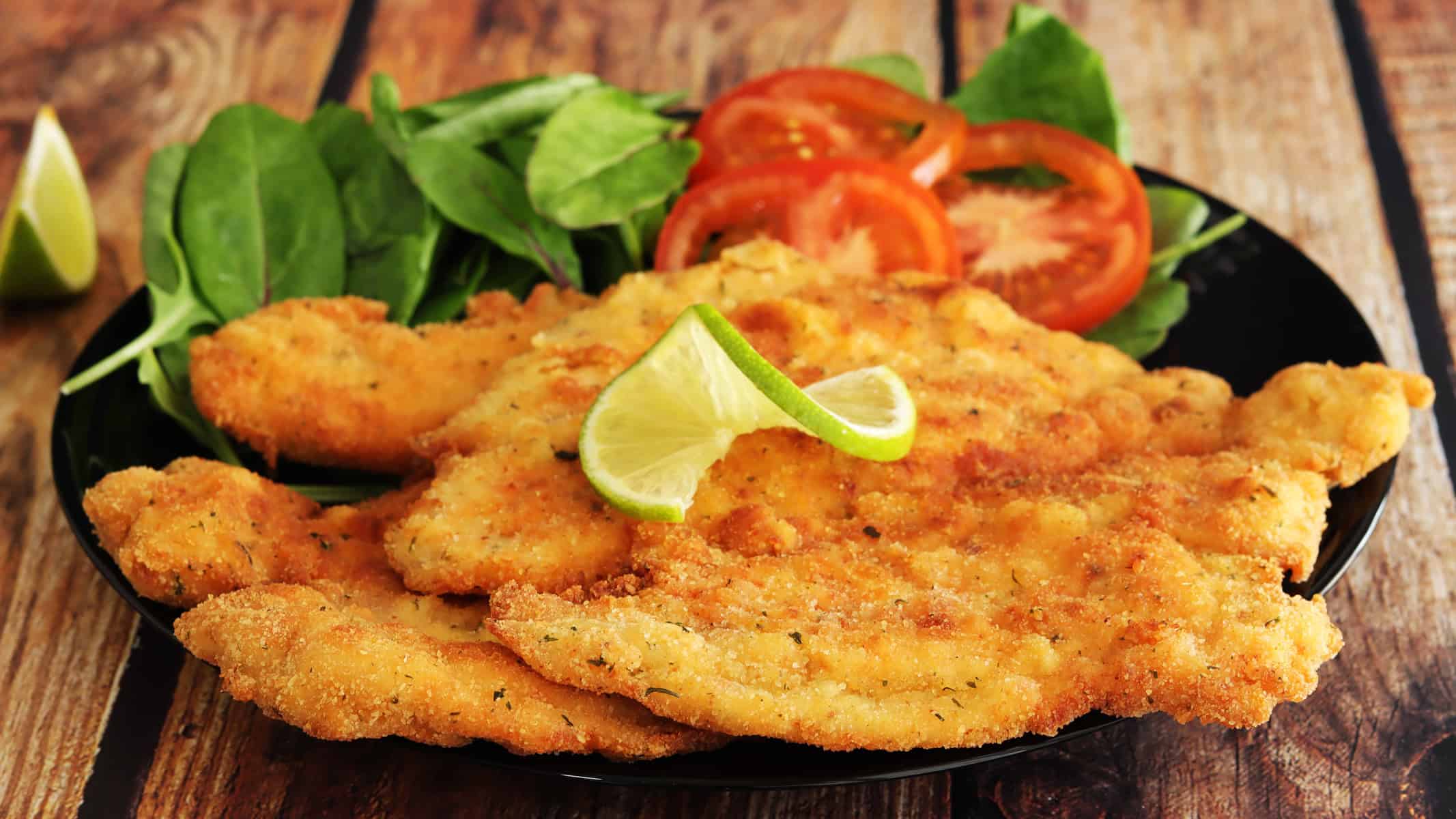 milanesa de pollo