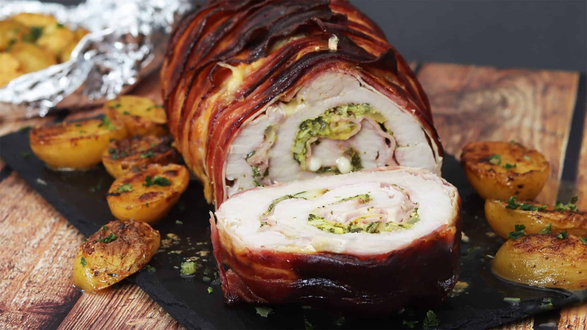 Lomo Relleno para Navidad: Jugoso y Fácil